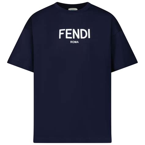 playera fendi negra|Camisetas y camisetas polo de lujo para Hombre .